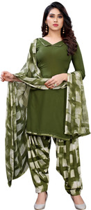 THIRA Crepe Printed Salwar Suit Material