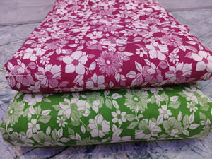 ADAN Cotton Blend Floral Print Salwar Suit Material