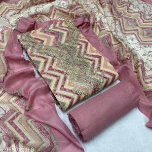 krishna boutique Pure Cotton Printed Salwar Suit Material