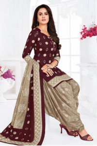 shyam enterprises Crepe Printed Salwar Suit Material