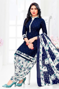 Vijay Deep Silk Mill Crepe Printed Salwar Suit Material