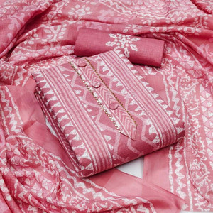 KenaEnterprises Cotton Blend Printed Salwar Suit Material