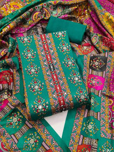 TNT Cotton Silk Printed Salwar Suit Material