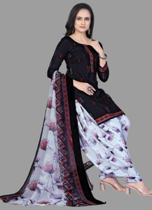 THIRA Crepe Printed Salwar Suit Material