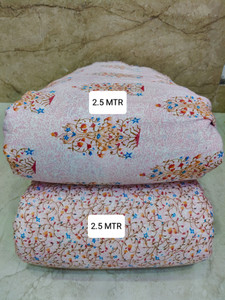 ADAN Cotton Blend Printed Salwar Suit Material