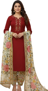 krishna boutique Pure Cotton Printed Salwar Suit Material