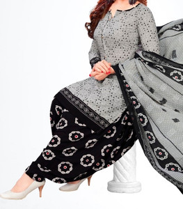 nayan Crepe Self Design Salwar Suit Material