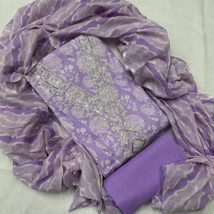 krishna boutique Pure Cotton Printed Salwar Suit Material