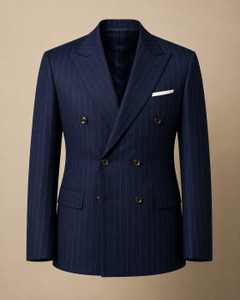 GANPATISULZ Cotton Blend Striped Blazer Fabric - Image 6