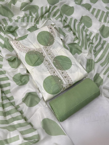 YANKITA Pure Cotton Printed Salwar Suit Material