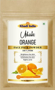 Utkrisht Khadi Orange Peel Powder For Skin and Face | No Chemical, No preservative