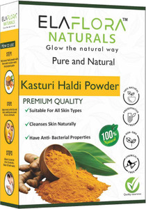 ELAFLORA 100% Pure Kasturi Haldi Powder for Face Wild Turmeric Kasturi Manjal