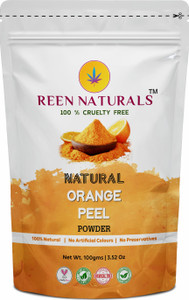 REEN NATURALS Orange Peel Powder for Glowing Face | Skin Brightening | Pure Natural
