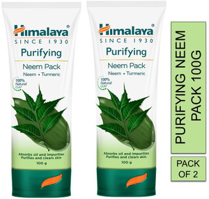HIMALAYA Purifying Neem Pack 100g (Pack of 2)