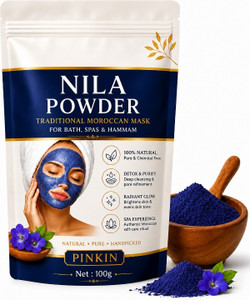 Sundhi Moroccan Nila Powder for Face & Body, Skin Whitening Blue - Image 2