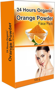 24 Hours Organic Face Pack Vitamin C Orange Powder Moisturize The Skin | Pigmentation | Smoothness