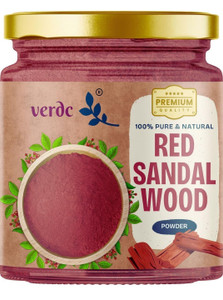 verdc Red Sandalwood Facepack Powder| Lal Chandan/Raktha Chandan for Brightening Skin