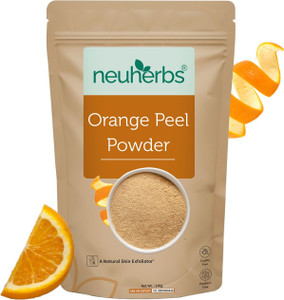 Neuherbs Orange Peel Powder | Natural Exfoliator To Improve Skin Tone With No Additives