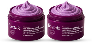 फॉक्सटेल Skin Radiance Mask | Removes Tan, Blackheads & Brightens Skin