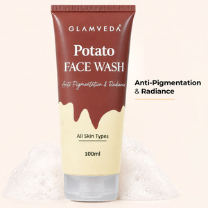 GLAMVEDA Potato Anti Pigmentation SLS & Paraben Free Face Wash