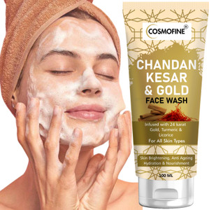 cosmofine Chandan Kesar Gold Face Wash - Image 5