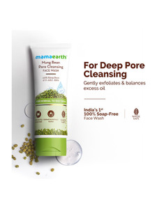 Mamaearth Mung Bean Pore Cleansing Face Wash - Image 6