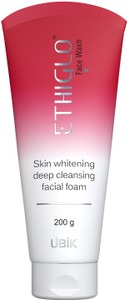 ETHIGLO Skin Lightening |Deep Cleanse with Kojic Acid, Niacinamide & Vitamin C Face Wash