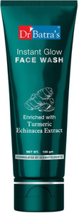 Dr Batra's Instant Glow  Enriched With Tumeric For Healthy & Glowing Skin - 100 gm Face Wash