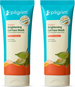 Pilgrim Vitamin C Brightening Gel Face Wash Pack of 2 - Image 6