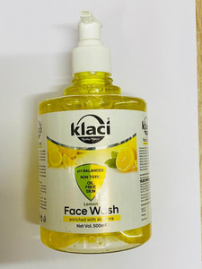 klaci Lemon Fcewash 500ml Face Wash - Price in India, Buy klaci