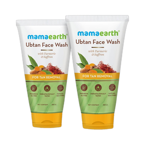 Mamaearth Ubtan Natural Face Wash (150ml x 2)