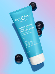 डॉट & की बैरियर रिपेयर हाइड्रेटिंग जेंटल विथ प्रोबायोटिक, ह्यालूरॉनिक, pH 5.5 फेस वॉश