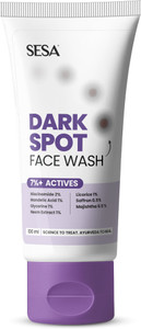 SESA VEDSCIENCE Dark Spot , 100 ml | 7%+ Actives with 2% Niacinamide, 1% Mandelic Acid & Ayurvedic Extracts | Helps Reduce Dark Spots, Pigmentation & Uneven Skin Tone | For Bright, Clear & Glowing Skin | Sulphate-Free | Dermatologically Tested | Suitable for All Skin Types Face Wash