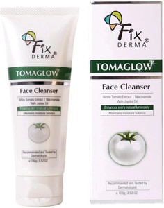Fixderma Tomaglow Face Cleanser White Tomato Extract Tan Removal |Skin Brightening Face Wash