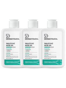 Dermatouch Salicylic Acid 2% | For Acne & Oil Control | Suitable to All Skin Types | For both Men & Women Face Wash (300 ml) - Image 1