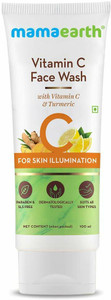 Mamaearth Vitamin C  for Skin Glow & Illumination With Turmeric Face Wash