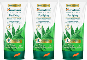 Himalaya Purifying Neem Face Wash 100% Naturally Derived 100 ml - Image 1