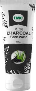 IMC Aloe Charcoal  | Prevents Pimples, Acne & Black Heads | Anti-Bacterial Face Wash