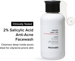 be Minimalist 2% Salicylic Acid Face Wash 100ml - Image 6