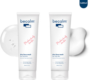 Becalm Airy Face Wash 160 ml for Oily Skin - Image 6