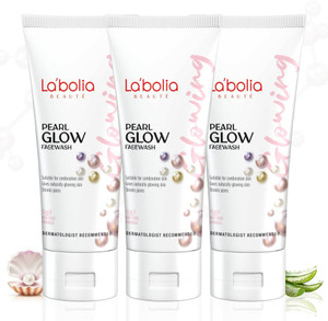 LABOLIA Remove Tanning Pearl Glow Face Wash (Pack of 3) - Image 6