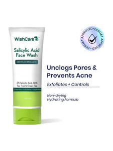 WishCare 2% Salicylic Acid Acne Control Face Wash - Image 6