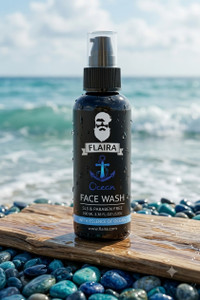 Flaira Ocean Cooling Men's Face Wash 100 ml - Image 4