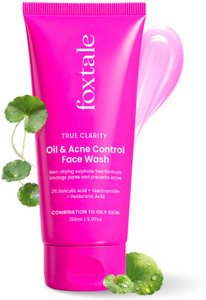 Foxtale Anti-Acne & Oil-Control Face Wash 100ml - Image 6