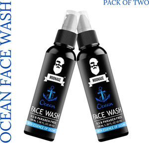 Cleveran Ocean for Men, Fights Acne & Pimple, Brighten Skin, All Skin Types  Face Wash