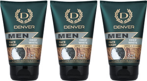 DENVER Deep White Facewash 3x100ml - Image 2