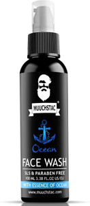 MUUCHSTAC Ocean Face Wash for Men, 100 ml - Image 1
