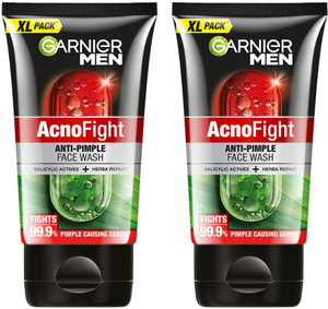 Garnier Men Acno Fight Anti-Pimple Face Wash Pack of 2 - Image 5