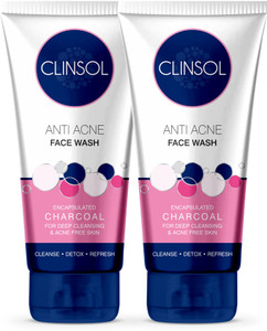 Leeford Clinsol Anti-Acne Charcoal Face Wash - Image 6