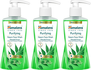 Himalaya Purifying Neem Face Wash 100% Naturally Derived - Image 1